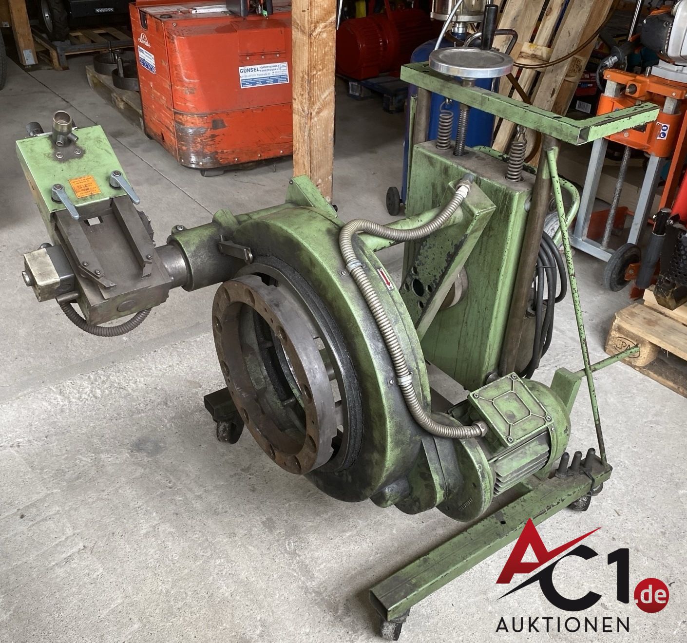 Bremsscheibenabdrehmaschine